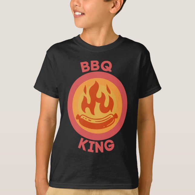 GRILLEN KING T-Shirt (Vorderseite)
