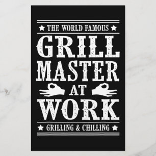 GRILLEN Lovers Der weltberühmte Grillmeister bei Briefpapier
