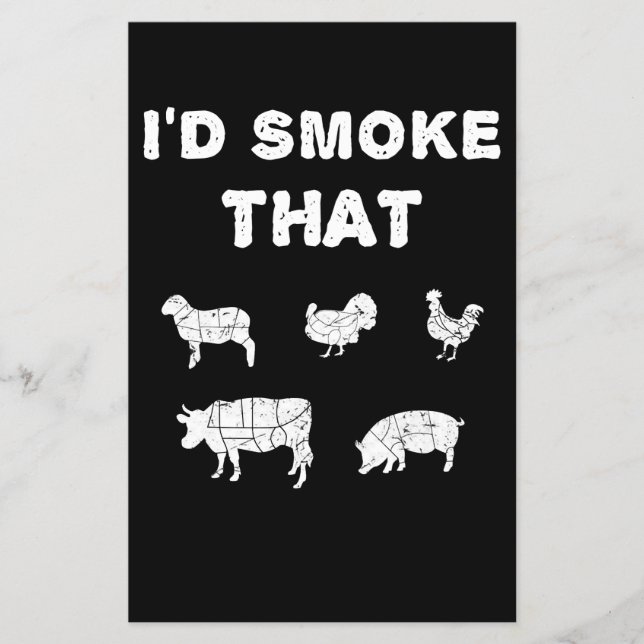 GRILLEN Lovers | ID Smoke, dass Koch Smoker GRILLE Flyer (Vorne)