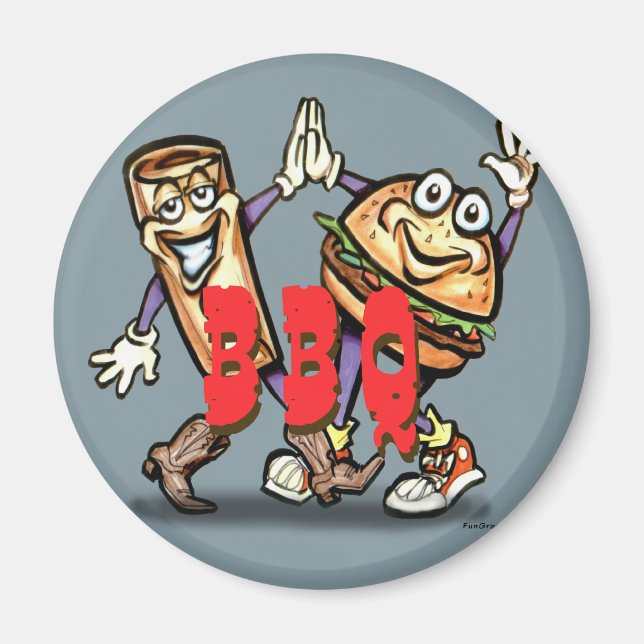 GRILLEN MAGNET (Vorne)