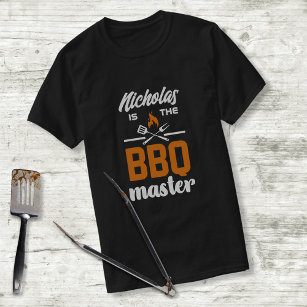 GRILLEN Master Grilling Tools Typografie T-Shirt