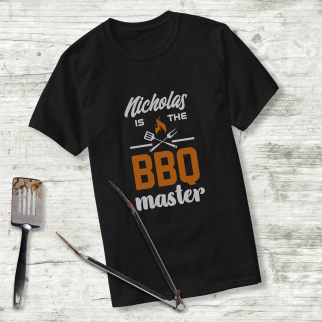 GRILLEN Master Grilling Tools Typografie T-Shirt (Von Creator hochgeladen)