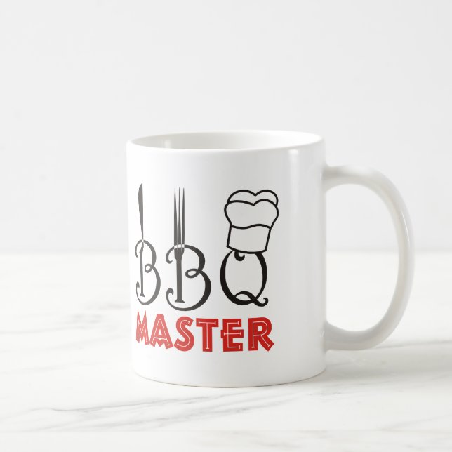 Grillen Master Vatertag Tasse (Rechts)