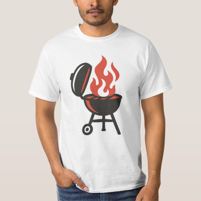 Grillen-Masterdesign T-Shirt (Vorderseite)