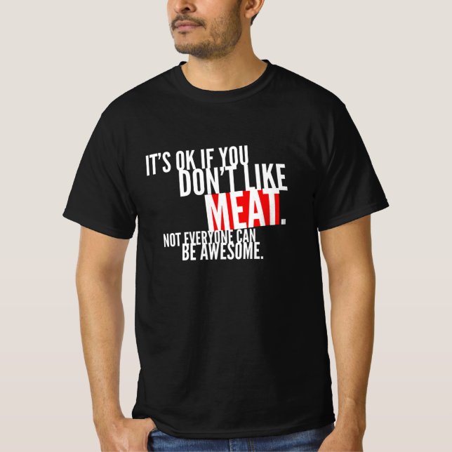 Grillen Meat Fan Barbecue T-Shirt (Vorderseite)