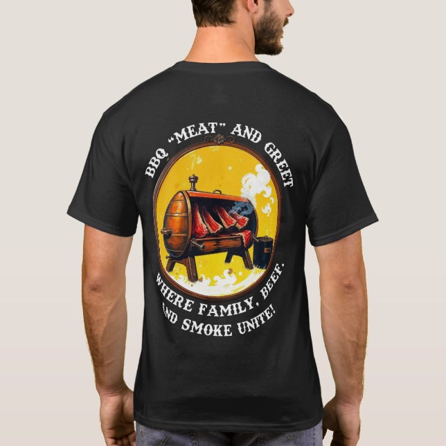 🔥 GRILLEN "Meat" und Greet T - Shirt 🔥 (Rückseite)