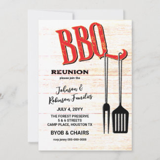 GRILLEN Party Einladung