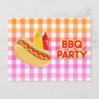 GRILLEN Party Gingham Tablecloth Hot Dog Kondition