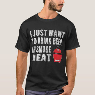 Grillen Pitmaster Drink Bierrauchfleisch T-Shirt