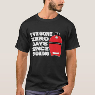 Grillen Pitmaster hört nie auf zu rauchen Rauchen T-Shirt