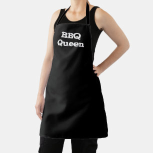 GRILLEN Queen black and white küche grill Schürze