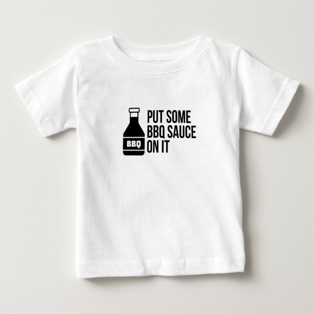 Grillen SAUCE Baby T-shirt (Vorderseite)
