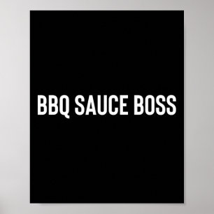 Grillen Sauce Boss Poster