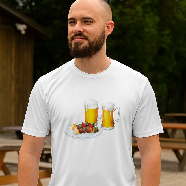 GRILLEN Skewers und Bier Summer Cookie T-Shirt (Von Creator hochgeladen)