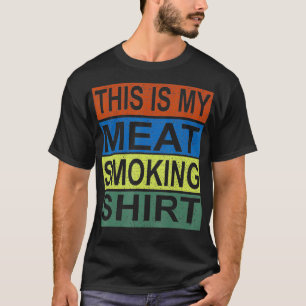 GRILLEN Smoker Fleisch rauchen Geschenke für Männe T-Shirt