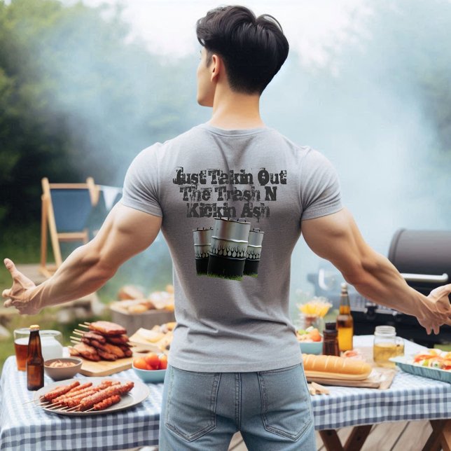 Grillen Smokers aus dem Mülleimer T-Shirt (Von Creator hochgeladen)