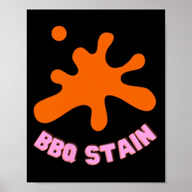 Grillen Stain Art Poster (Vorne)