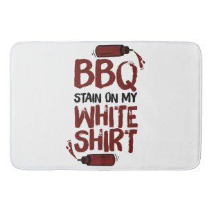 GRILLEN Stain auf meiner White Premium Badematte