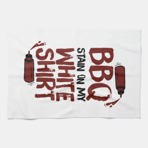 GRILLEN Stain auf meiner White Premium Geschirrtuch