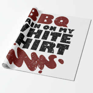 GRILLEN Stain Geschenkpapier