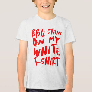 Grillen Stain on my White - Grillen _1 Tri-Blend Shirt