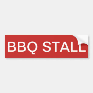 GRILLEN-STALL Stoßdämpfer Sticket Autoaufkleber