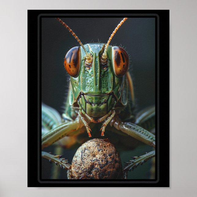 Grillen Tier Grille 9  Poster (Vorne)