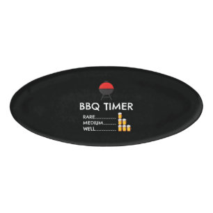 GRILLEN Timer Barbecue Funny Grill Grillgeschenk Namenschild