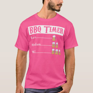 Grillen Timer Barbecue T-Shirt