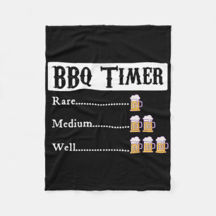 Grillen Timer Byrbecue Fleecedecke