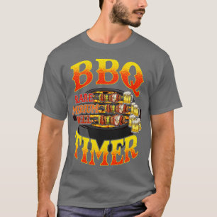 GRILLEN Timer Grillmeister Biertrinker Humo T-Shirt