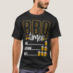 GRILLEN Timer Selten Mittleres Bier Trinken Funny  T-Shirt