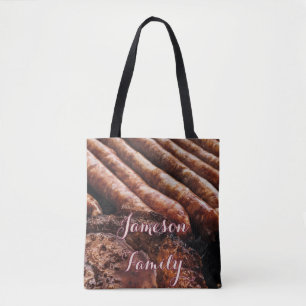 GRILLEN Tote Bag Familienkochfleisch