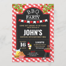 GRILLEN Überraschung Geburtstagspartei jedes Alter