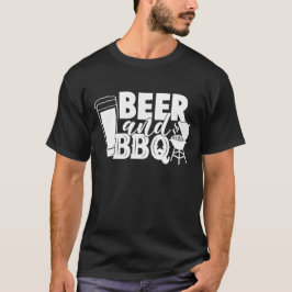 Grillen und Bier. Die beste Kombination aus Sommer T-Shirt