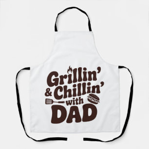 Grillen und Chillen mit Papa Schürze