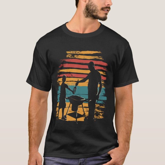 Grillen Vintag T-Shirt (Vorderseite)