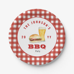 Grillen von Burger & Bierbraun, Familienpikone Pappteller