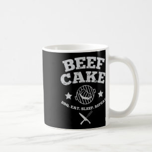 Grillen von Rindfleisch Kaffeetasse