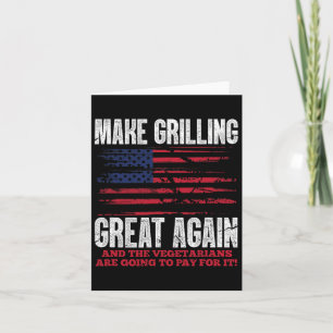 Grillen wieder großartig machen Trump-Grillen Pit Karte