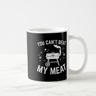 Grillen You Cant Cant Beat my Meat Funny Barbecue Kaffeetasse
