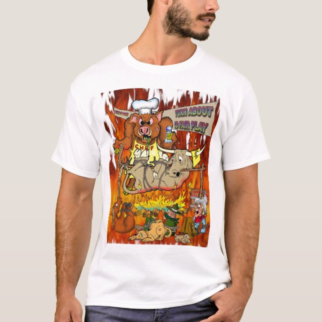 GRILLEN Zeit T-Shirt (Vorderseite)