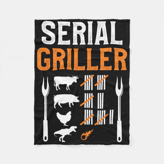 Griller Bbq-Serie  Fleecedecke (Vorderseite)
