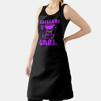 Griller Gonna Grill Grill Grill Lila Schürze