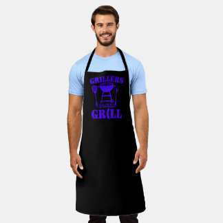 Grillers Gonna Grill Sausage Blue Schürze