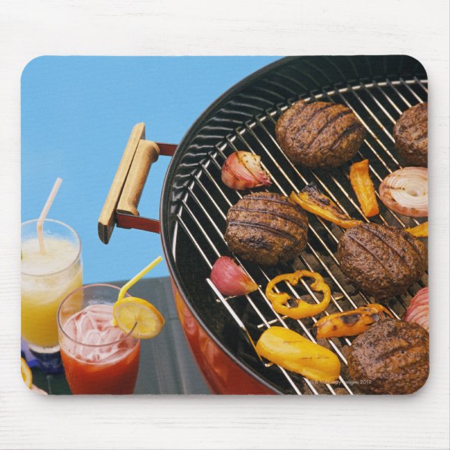 Grillgerichte Mousepad (Vorne)