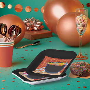 Grillgerichte Pappteller