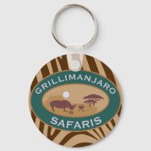 Grillimanjaro Schlüsselanhänger