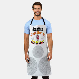 Grillin' N Chillin' Personalisiert Ihren eigenen N Schürze