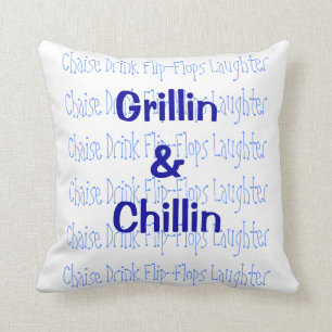 Grillin u. Chillin Kissen
